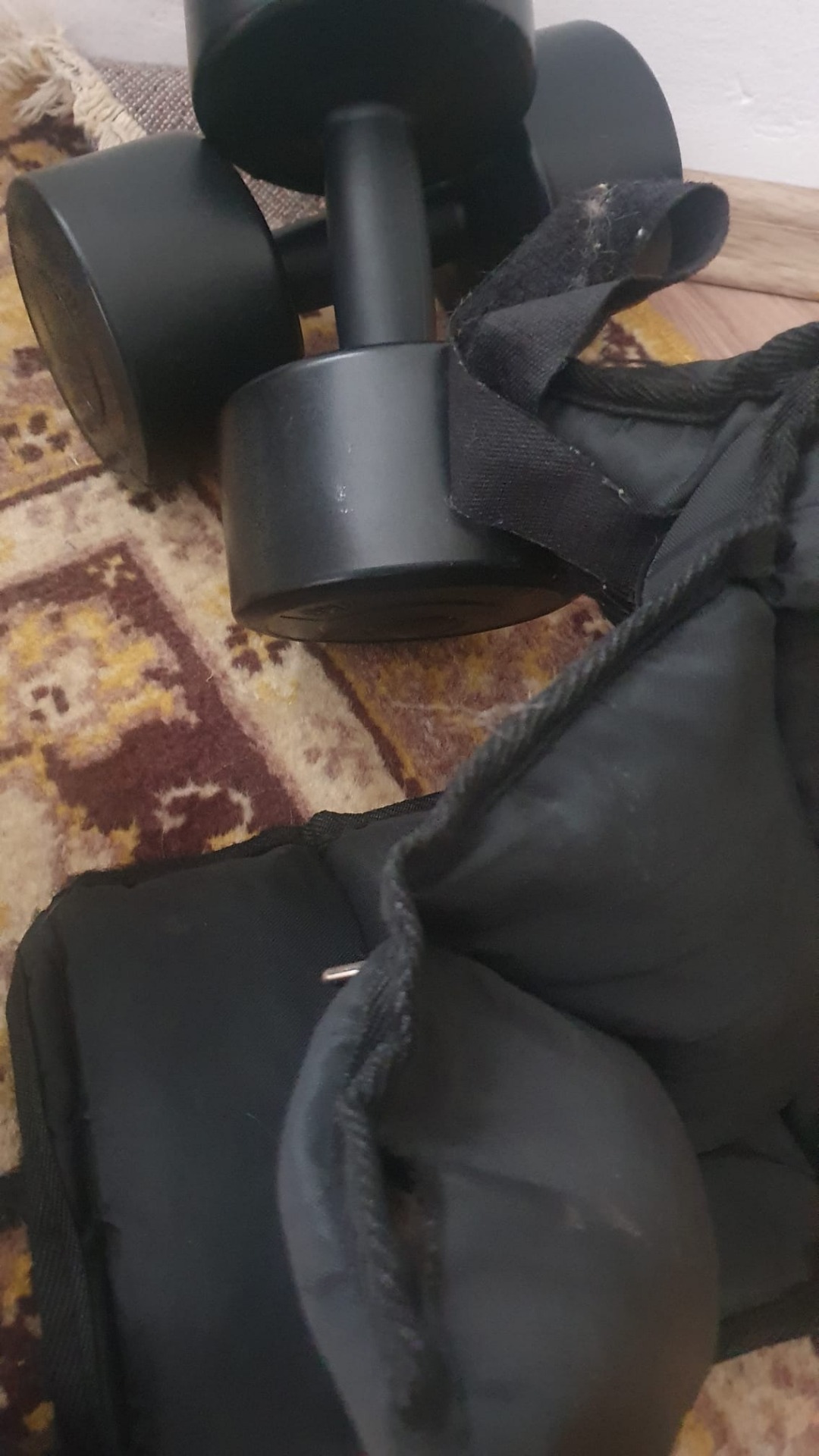 you can have training weights at home without having to go to the gym