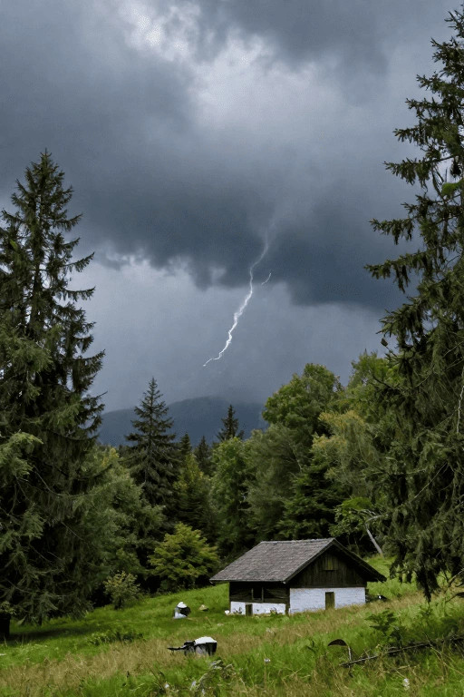 Peace is not the absence of the storm, but the safety of the shelter beneath it. Our soul is that small cabin which, though trembling under thunder, remains steadfast.