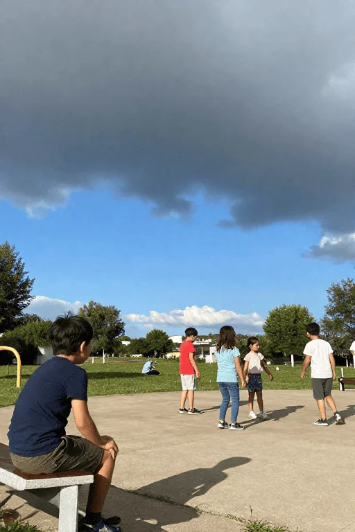 Don’t fear the clouds in the sky; they are part of the landscape. Get up from the bench of waiting and join the flow of life—that’s where the memories that matter are born.