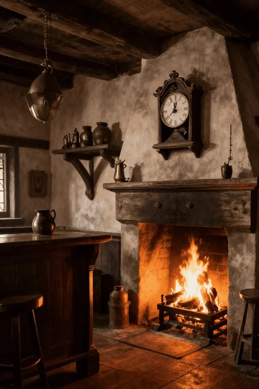 The seconds passing on the clock are the heartbeats of your rediscovered self. When you lose yourself in the dance of the fire, the world's rush fades, leaving a silence that heals and rebuilds.