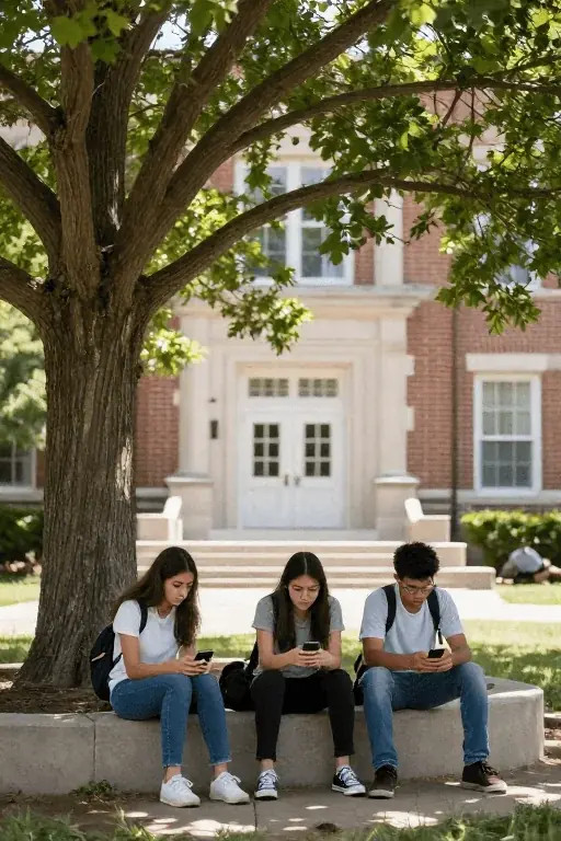 Wir sind zusammen und doch allein.